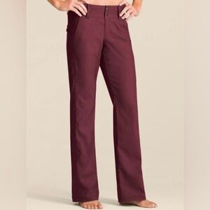 NWT Athleta Hendiwoods Hike Pant in Red Size 4 Women’s Activewear Hiking Sporty